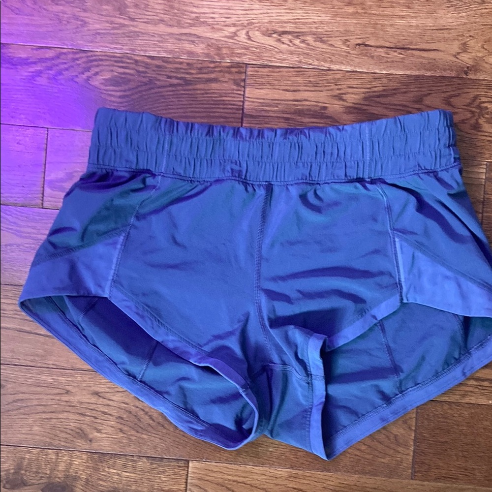 Blue-Grey Women's Athletic Shorts